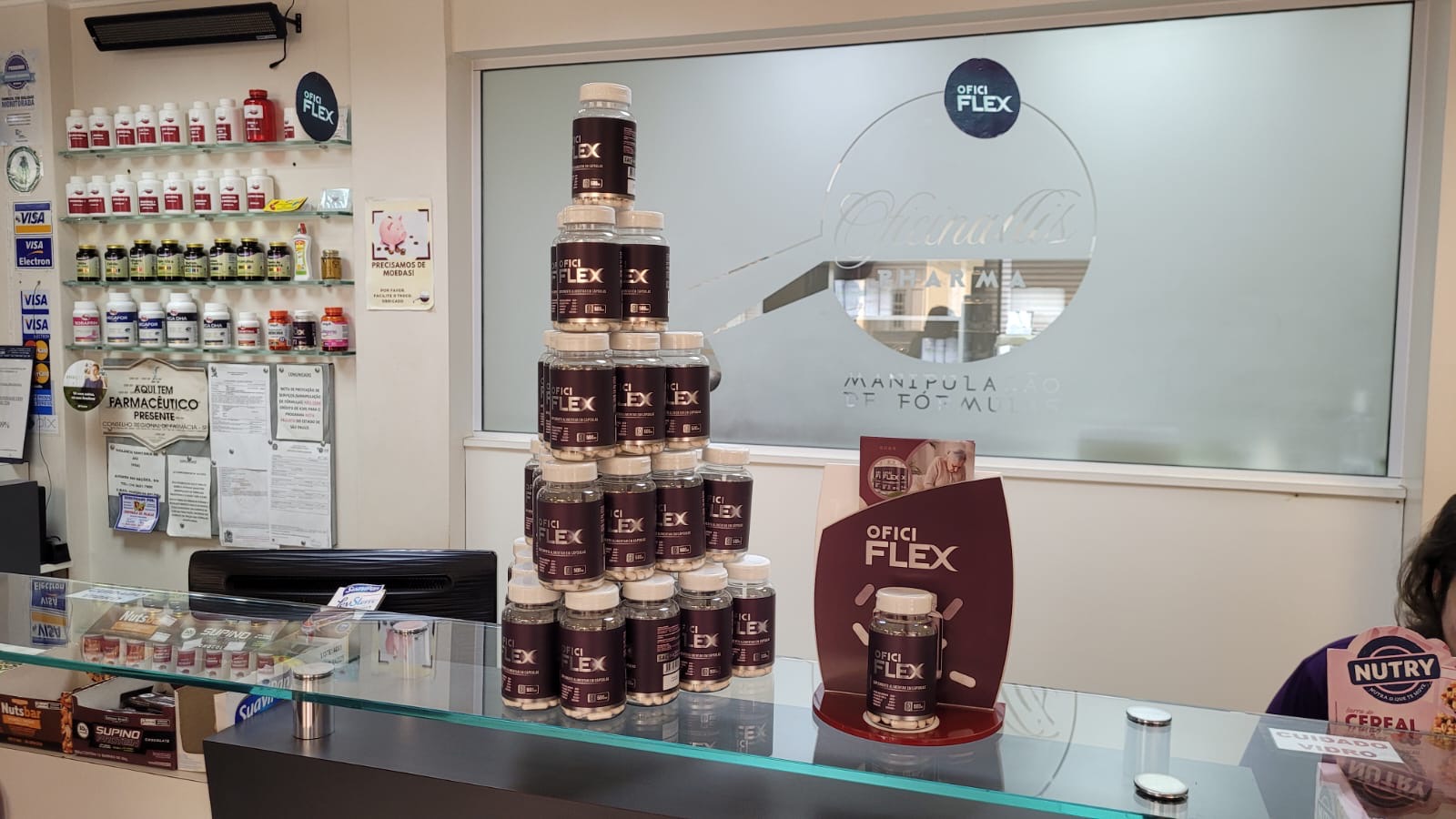 Officinallis Pharma — Pirâmide de OfiFlex no atendimento